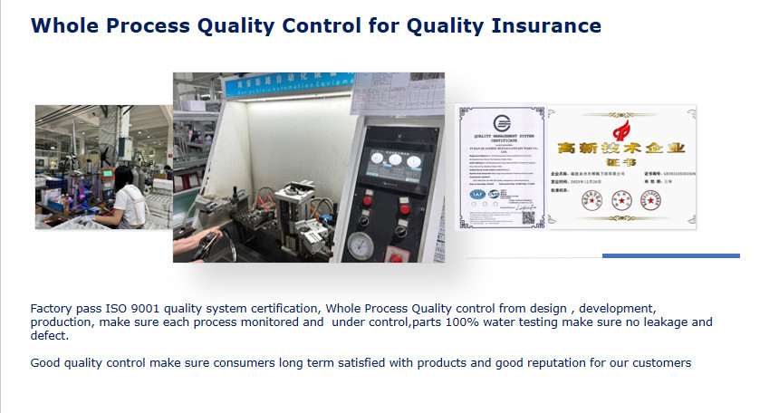 quality control to insure high performance of quality 