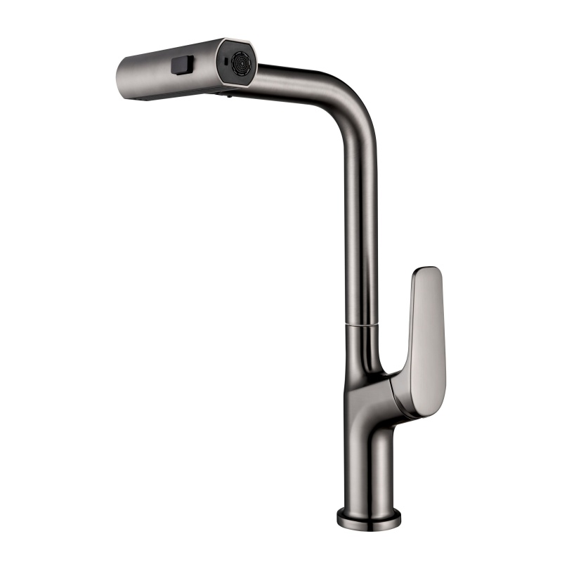 Combining stunning aesthetics with advanced technology, this innovative faucet boasts not one, but three remarkable functions. Prepare to be captivated by the mesmerizing waterfall flow, which elegantly cascades into your sink, creating a serene and luxur