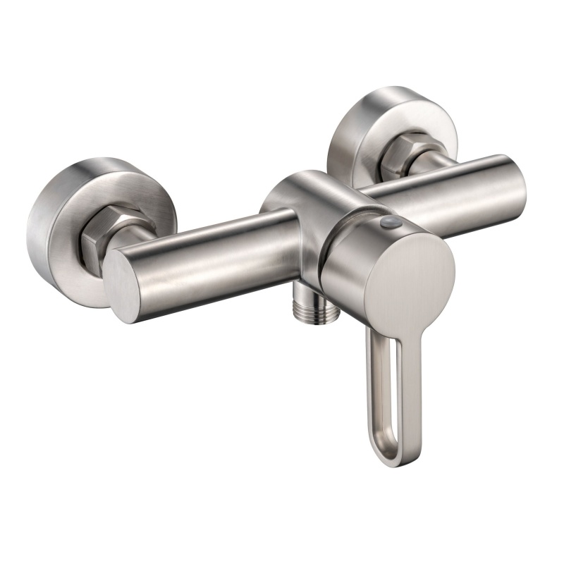 Single Handle Modern Stainless Steel Bathroom  Shower Tap